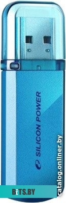 USB накопитель (Флешка) Silicon Power Helios 101 8 Гб SP008GBUF2101V1B (синий)