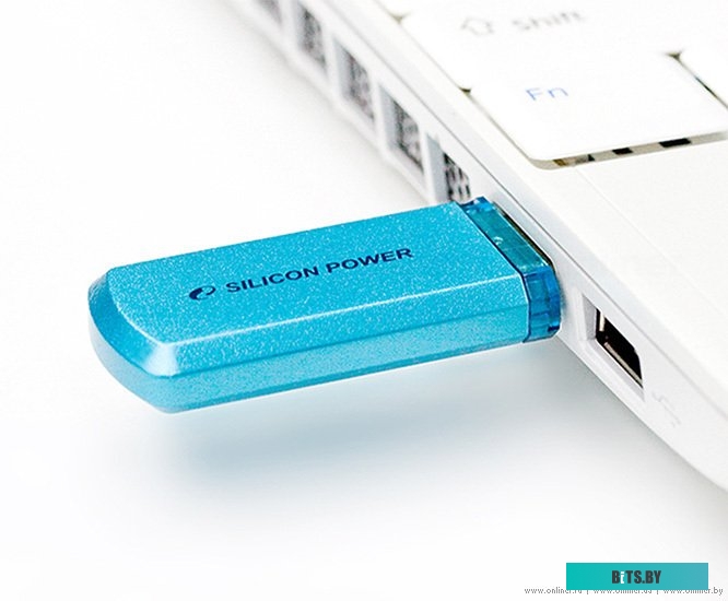 USB накопитель (Флешка) Silicon Power Helios 101 8 Гб SP008GBUF2101V1B (синий)