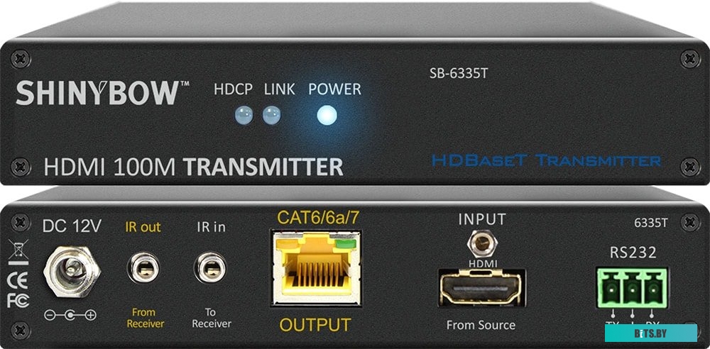 Удлинитель HDMI по витой паре SHINYBOW SB-6335T SB-6335T