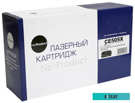 Картридж NetProduct (N-CE505X) для HP LJ P2055/P2050, 6,5K
