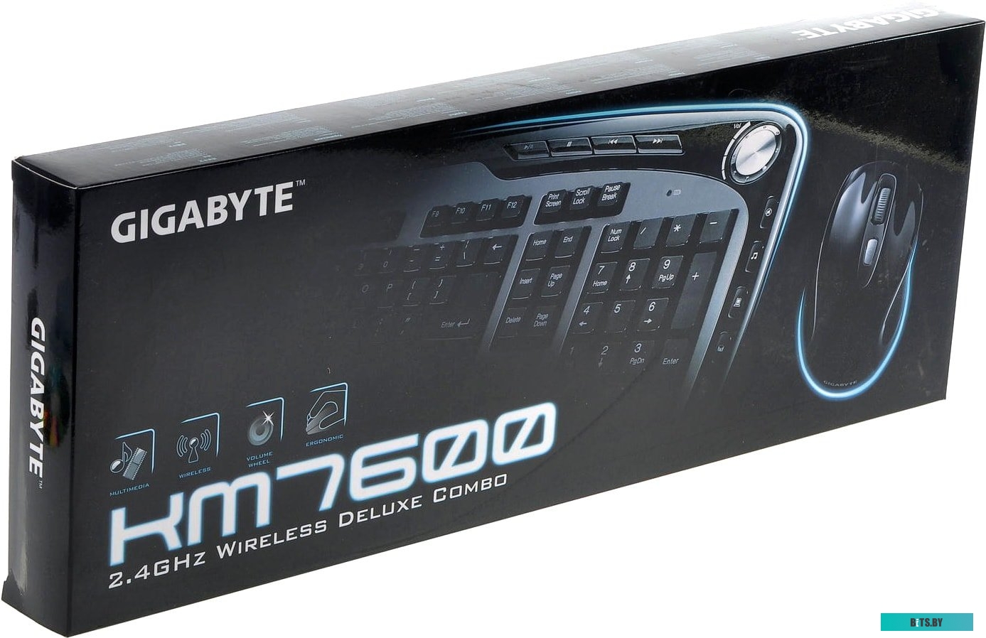 Комплект (клавиатура + мышь) Gigabyte KM7600 <GK-KM7600>