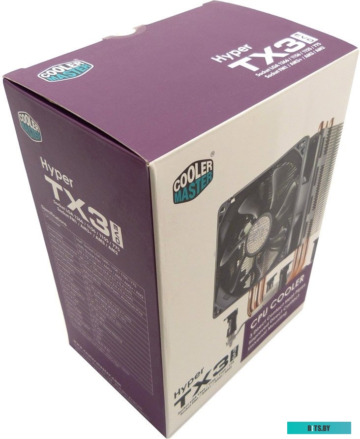 Cooler Master Hyper TX3 EVO (RR-TX3E-22PK-R1) (1156/775/FM1/AM3/AM2)
