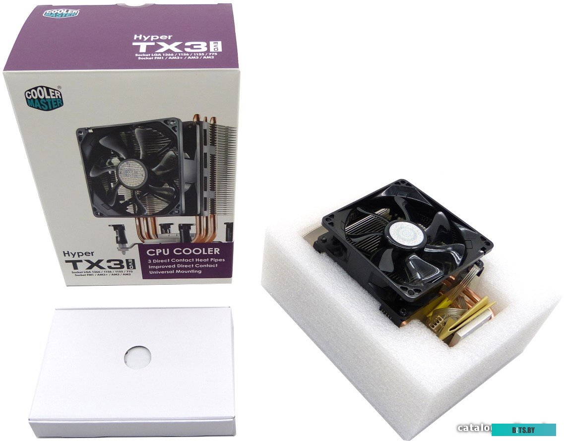 Cooler Master Hyper TX3 EVO (RR-TX3E-22PK-R1) (1156/775/FM1/AM3/AM2)