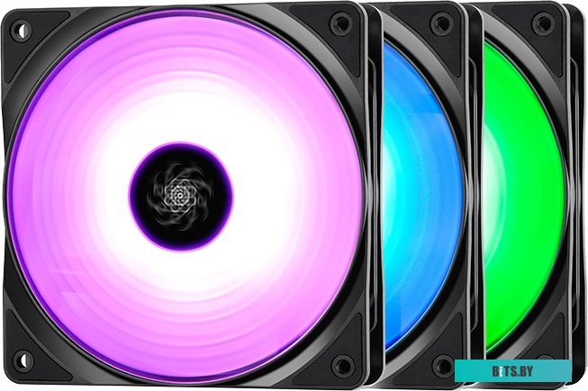 Кулер DeepCool RF 120 (3 шт.) <DP-FRGB-RF120-3C>