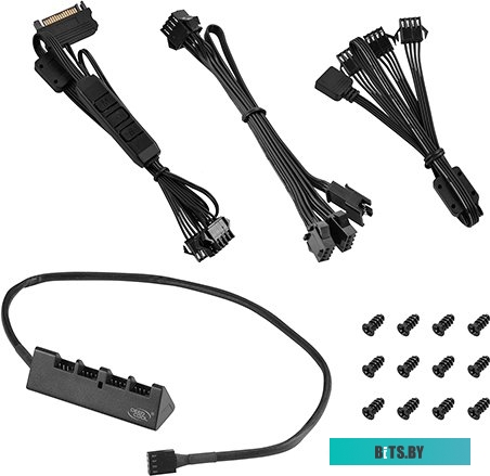 Кулер DeepCool RF 120 (3 шт.) <DP-FRGB-RF120-3C>