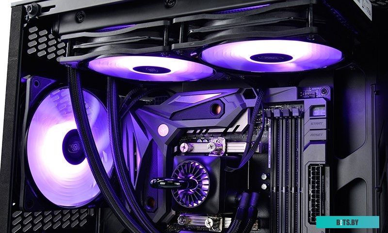 Кулер DeepCool RF 120 (3 шт.) <DP-FRGB-RF120-3C>