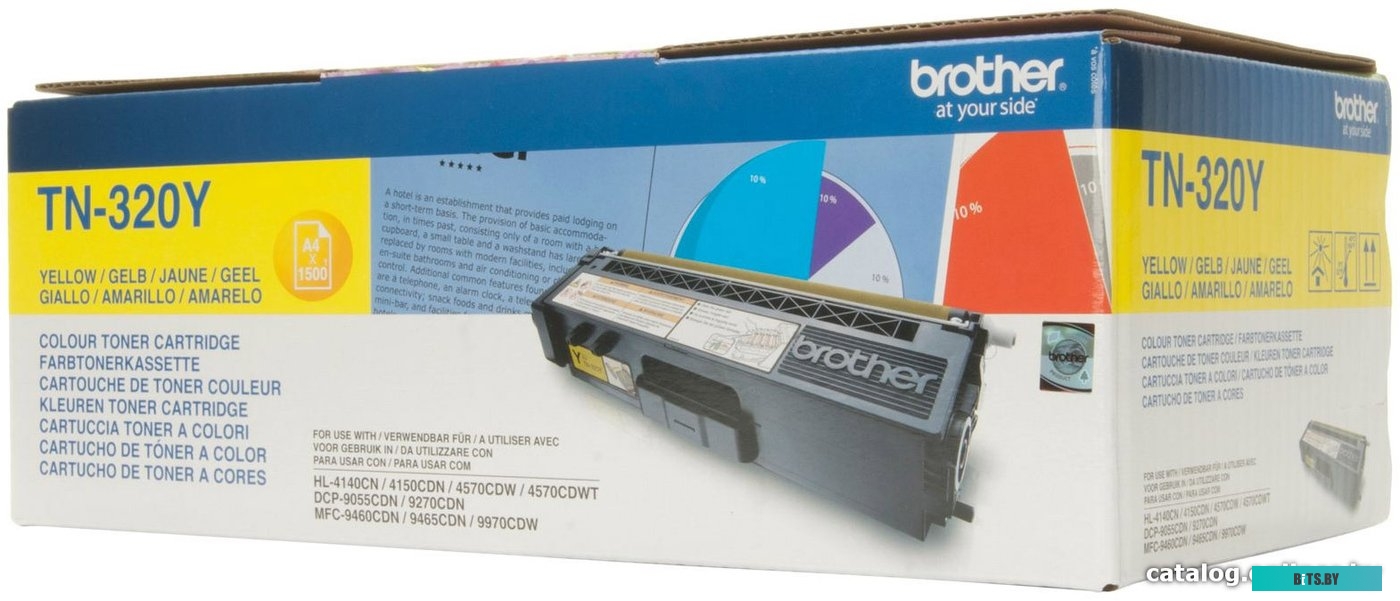Картридж Brother TN-320Y