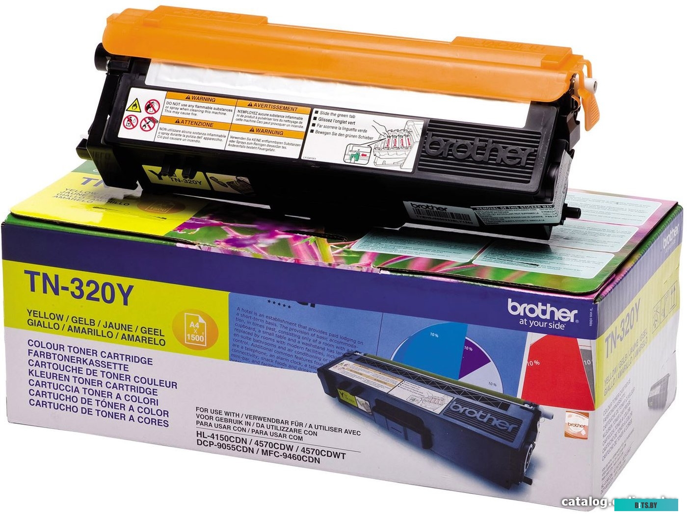 Картридж Brother TN-320Y