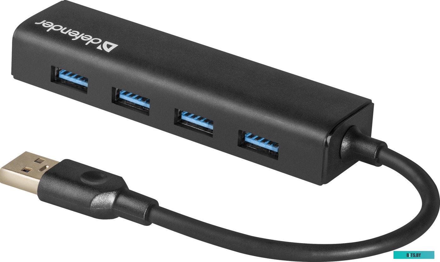 Концентратор USB (Хаб) Defender Quadro Express <83204>