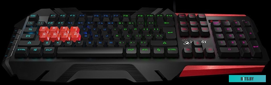 Клавиатура A4Tech Bloody B3590R (черный/красный)