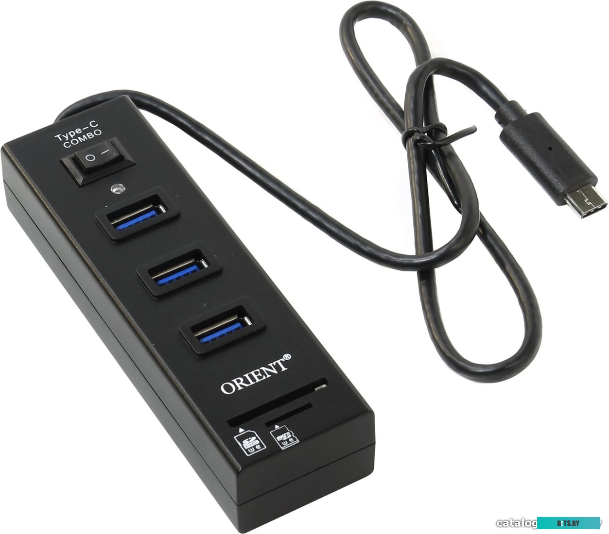 Концентратор USB (Хаб) Orient JK-331