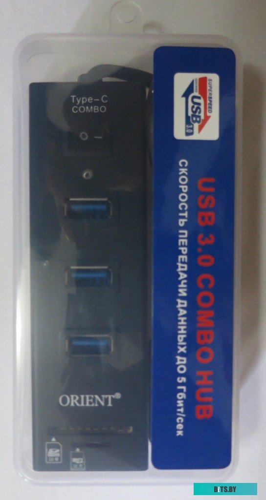 Концентратор USB (Хаб) Orient JK-331