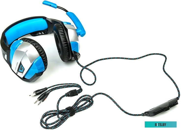 Наушники (Гарнитура) Dialog Gan-Kata HGK-37L (синий) <HGK-37L Blue>