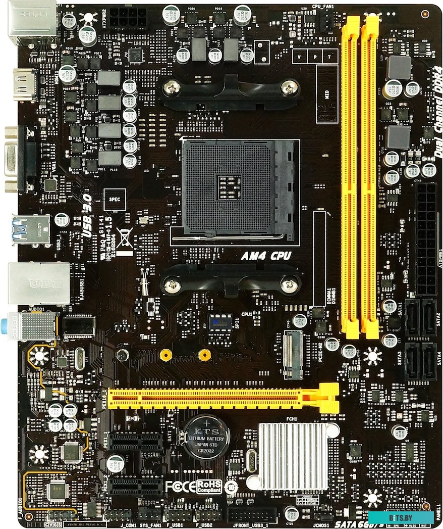 Материнская плата Biostar B450MH Ver. 6.x