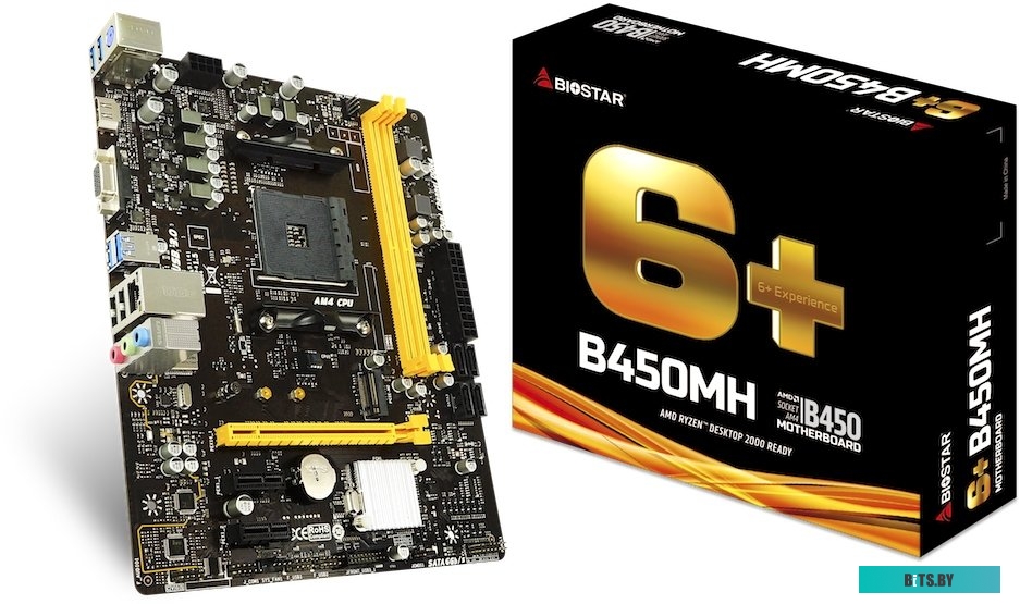 Материнская плата Biostar B450MH Ver. 6.x