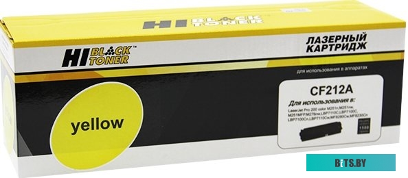 HB-CF212A Картридж HP CLJ Pro 200 M251/MFPM276 (Hi-Black) №131A, CF212A, Y, 1,8К