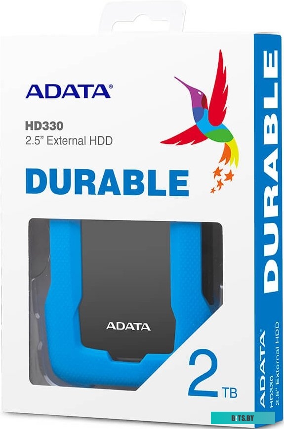 Внешний жесткий диск ADATA HD330 AHD330-2TU31-CBL 2TB (синий)