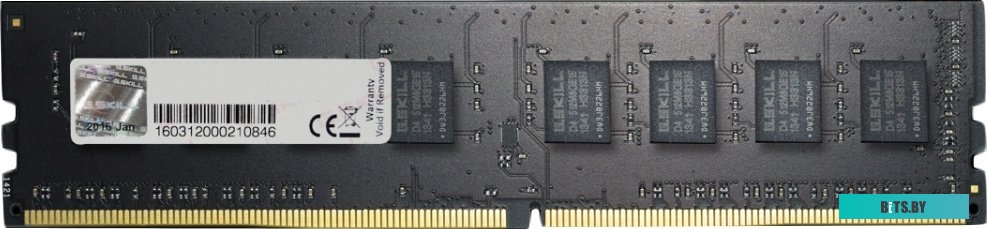 Оперативная память G.Skill Value 8GB DDR4 PC4-19200 F4-2400C17S-8GNT