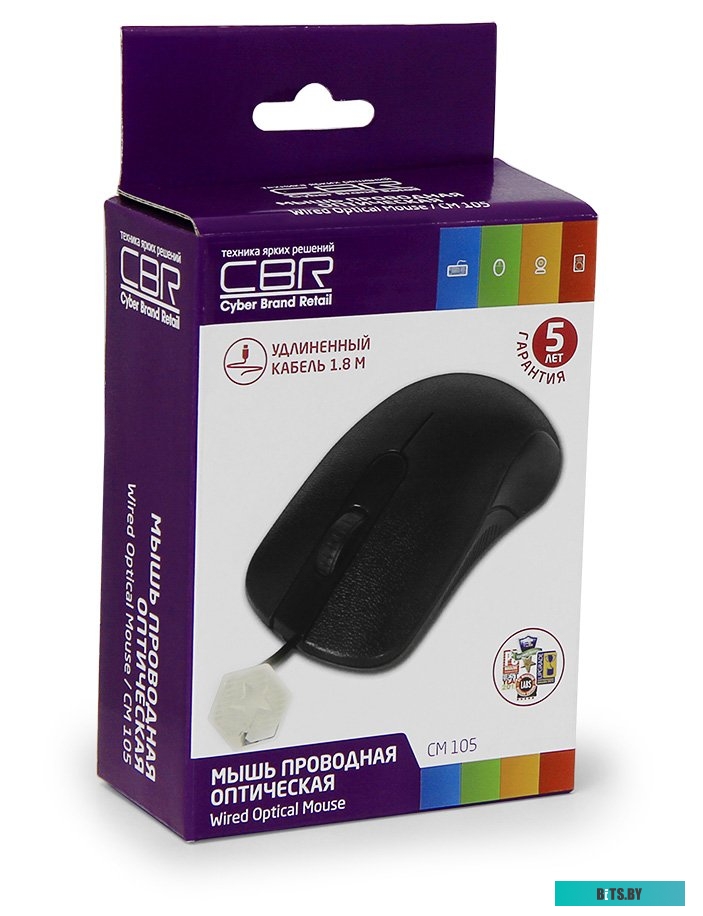 Мышь CBR CM 105 (черный)
