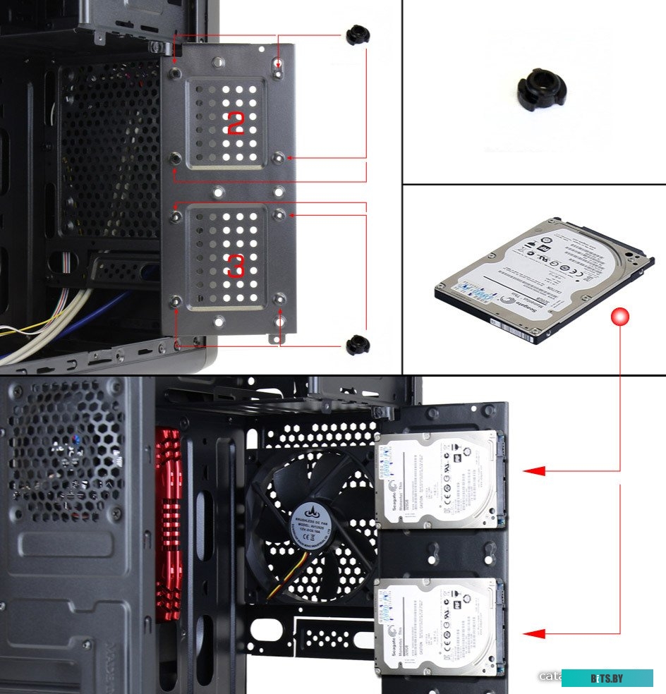 Корпус AeroCool QS-180 Black