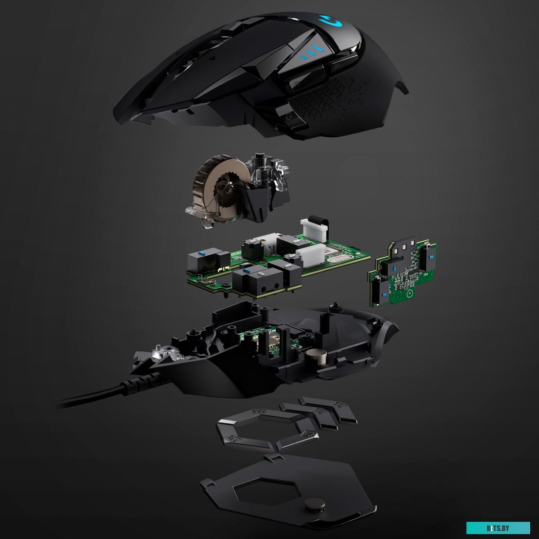 Мышь Logitech G502 Hero <910-005470>
