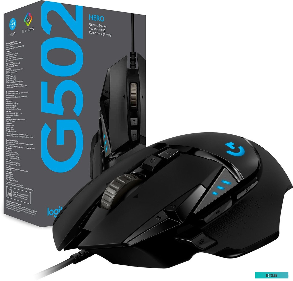 Мышь Logitech G502 Hero <910-005470>