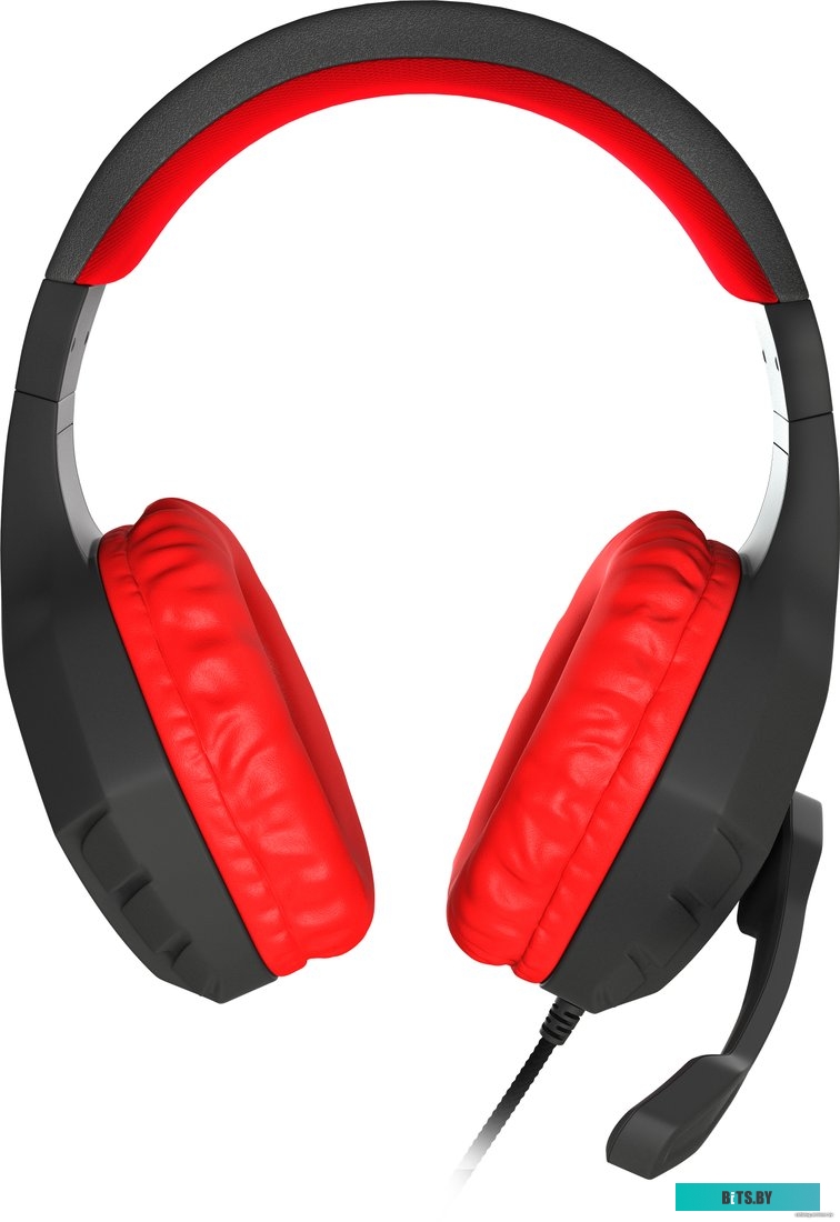 Наушники (Гарнитура) Genesis Argon 200 (черный/красный)