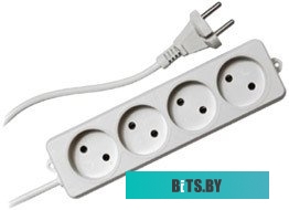 Удлинитель Гарнизон 4 розетки, белый, 2 м (EL-NL4-W-2)