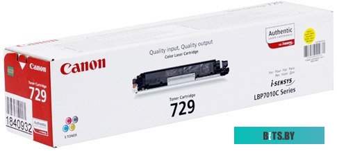 Картридж Canon 729Y (4367B002)
