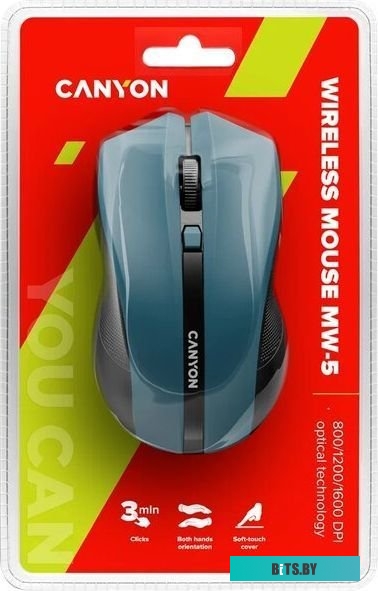 Мышь Canyon CNE-CMSW05BL