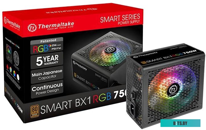 Блок питания Thermaltake Smart BX1 RGB 750W SP-750AH2NKB-2 <PS-SPR-0750NHSABE-1>