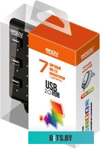 USB-хаб Ginzzu GR-487UAB
