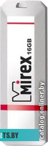 USB накопитель (Флешка) Mirex KNIGHT WHITE 16GB (13600-FMUKWH16)