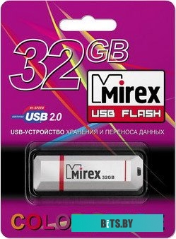USB накопитель (Флешка) Mirex KNIGHT WHITE 32GB (13600-FMUKWH32)