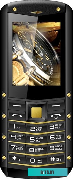 Мобильный телефон TeXet TM-520R (черный-золотистый)