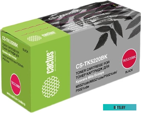 Картридж Cactus CS-TK5220BK (аналог Kyocera TK-5220K)