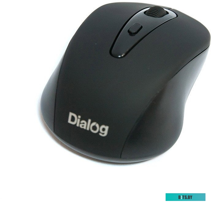 Мышь MROP-05U BLACK Dialog 2.4G Optical - 3 кнопки + ролик прокрутки, USB