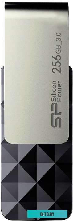 USB накопитель (Флешка) Silicon Power Blaze B30 256GB (черный) <SP256GBUF3B30V1K>