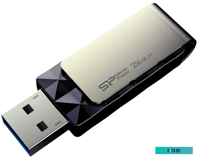 USB накопитель (Флешка) Silicon Power Blaze B30 256GB (черный) <SP256GBUF3B30V1K>