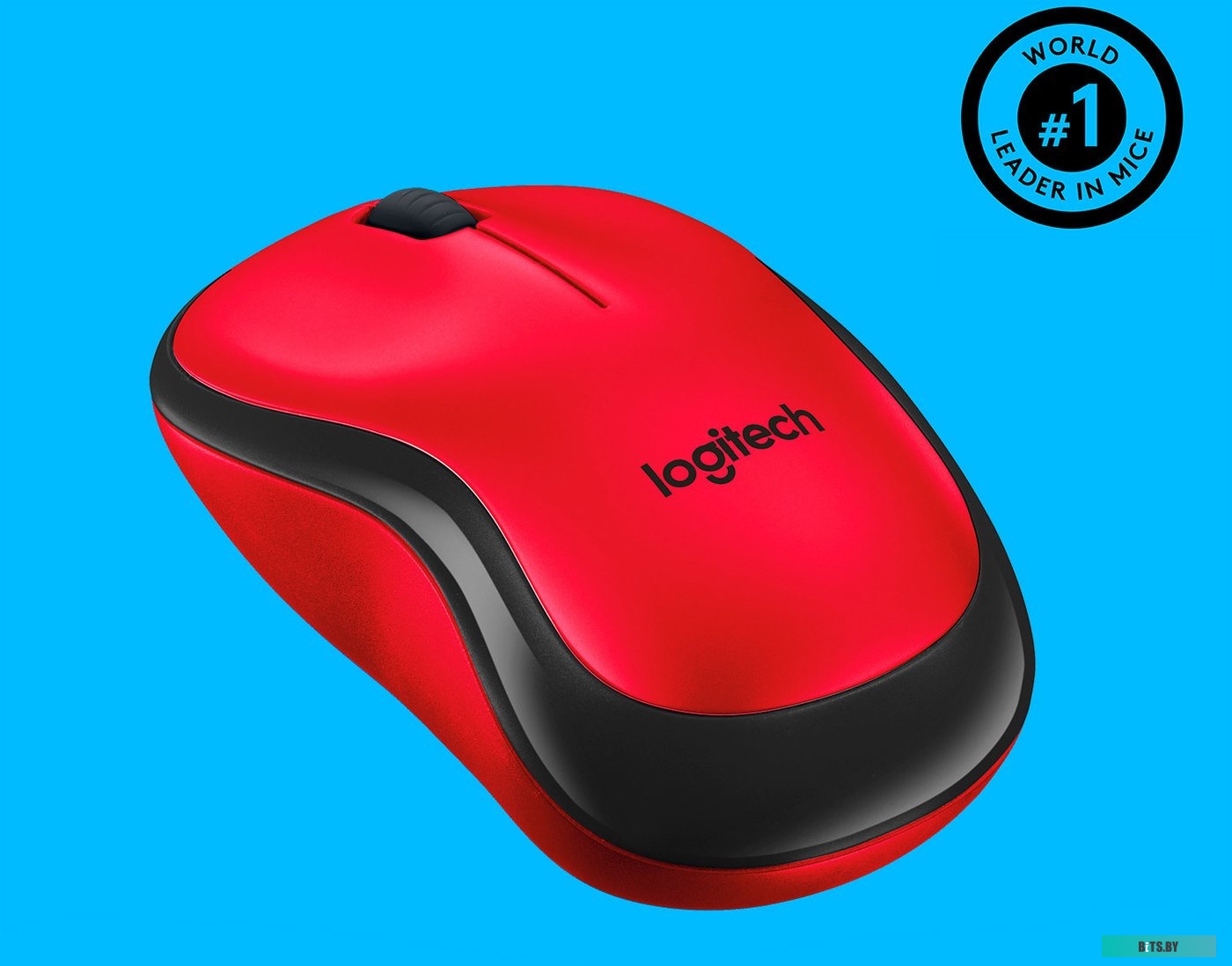 Мышь Logitech M220 Silent (красный) [910-004880]
