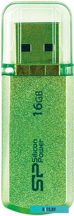 USB накопитель (Флешка) Silicon Power Helios 101 16GB зеленый [SP016GBUF2101V1N]