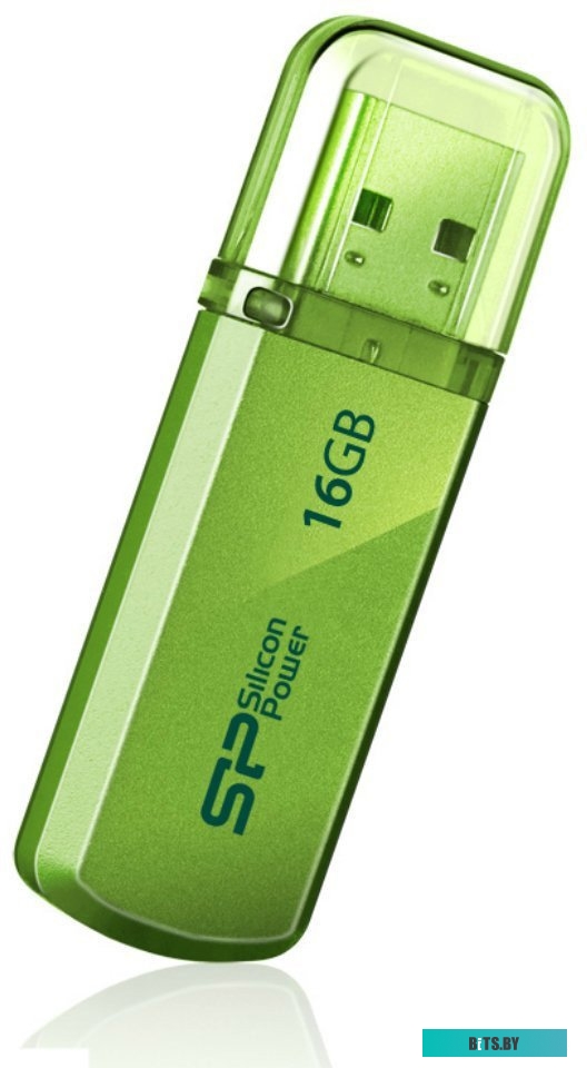 USB накопитель (Флешка) Silicon Power Helios 101 16GB зеленый [SP016GBUF2101V1N]