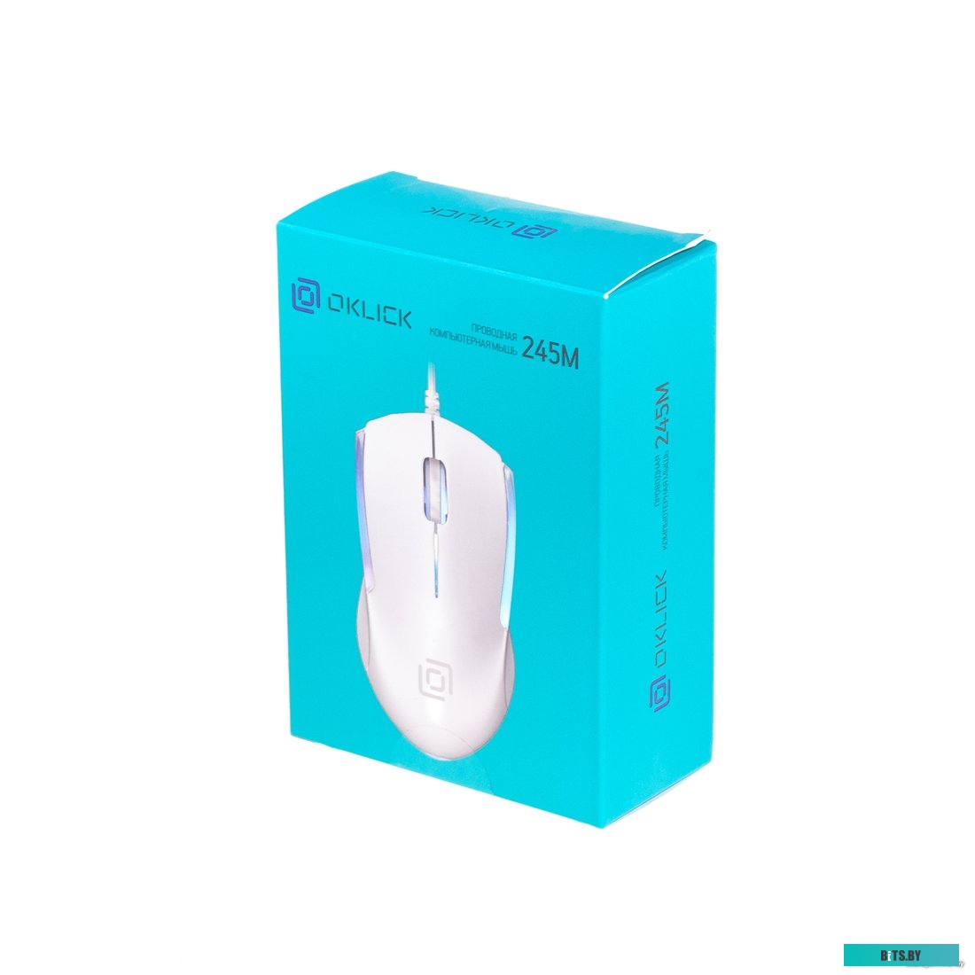 Мышь Oklick 245M (белый) 471480