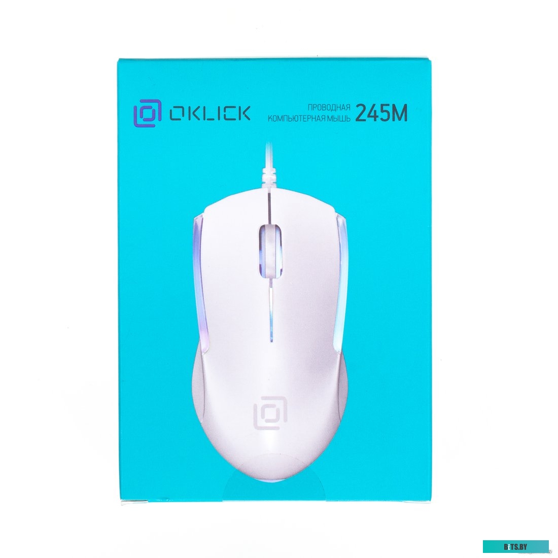 Мышь Oklick 245M (белый) 471480