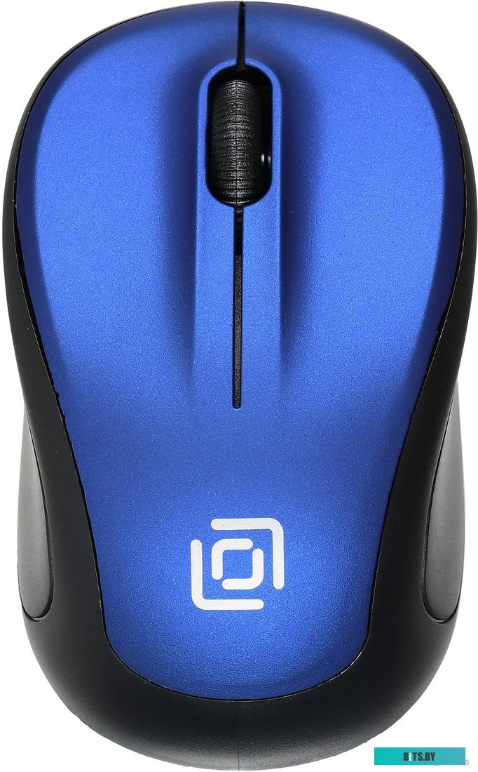 Мышь Oklick 665MW (черный/синий) <1025132>