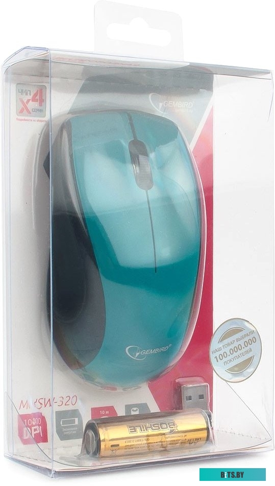 Мышь Gembird MUSW-320-B