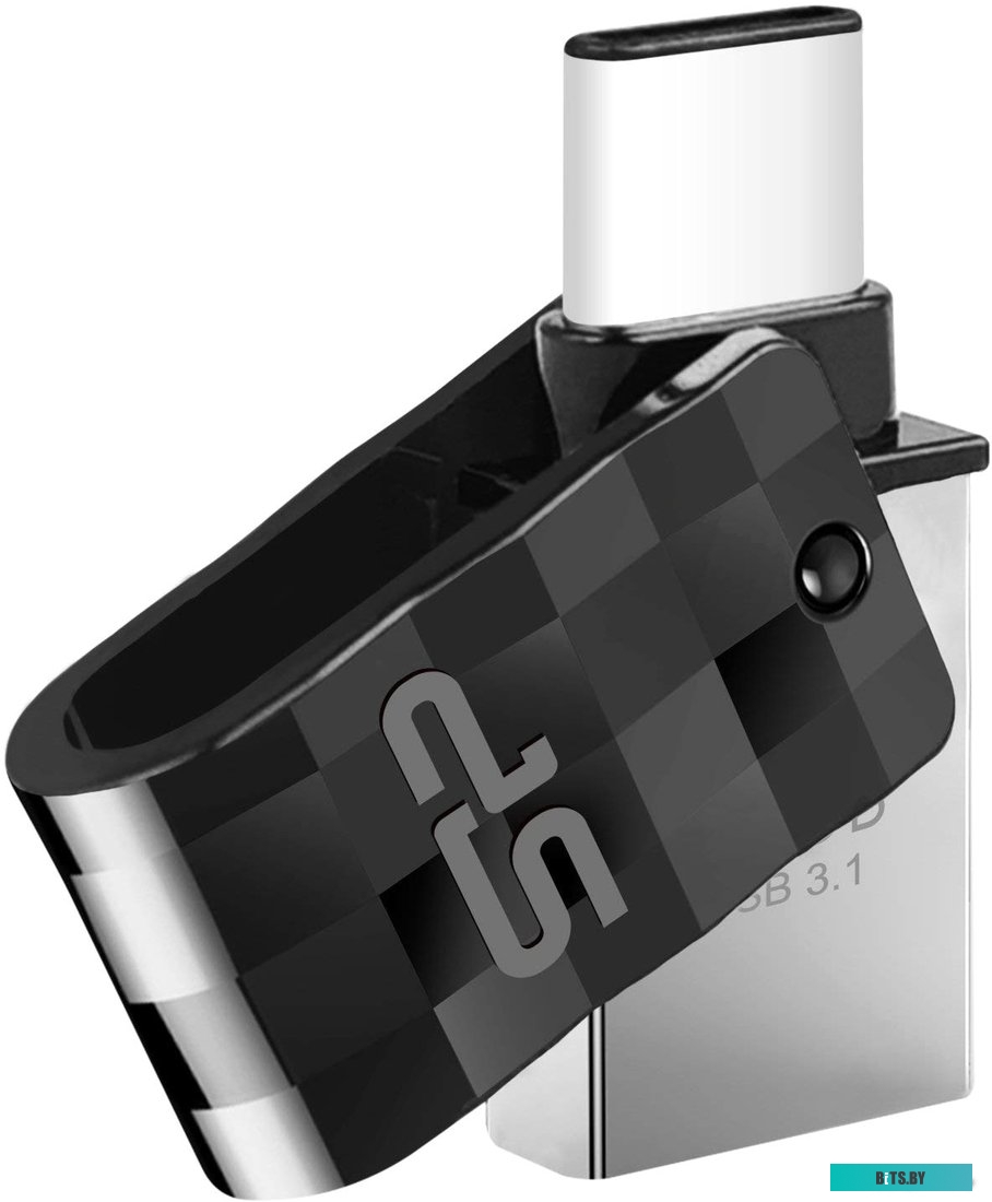 USB накопитель (Флешка) Silicon Power Mobile C31 64GB (черный) <SP064GBUC3C31V1K>