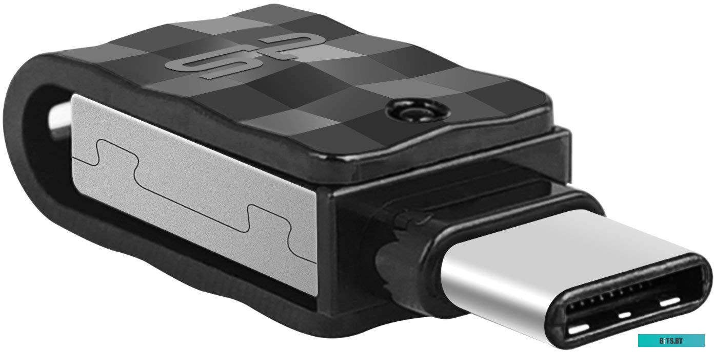 USB накопитель (Флешка) Silicon Power Mobile C31 64GB (черный) <SP064GBUC3C31V1K>