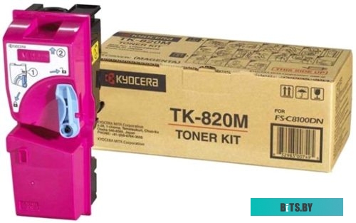 Тонер-картридж Kyocera TK-820M Milta