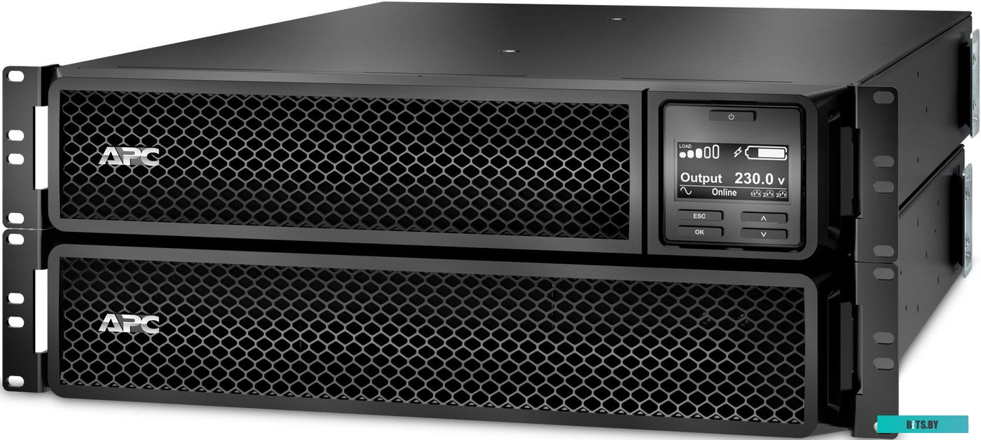 Источник бесперебойного питания (ИБП) APC Smart-UPS SRT 3000 ВА SRT3000RMXLI-NC